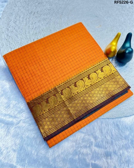 Premium South Cotton Silk Saree-Elegant & Lightweight!