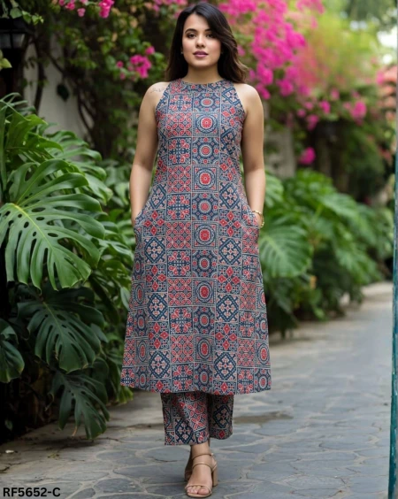 Flex Cotton Printed Co-Ord Set Comfortable Casual & Everyday Wear!