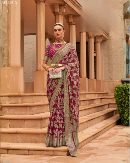 Sheer Elegance – Braso Weaving Saree with Timeless Charm!