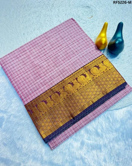 Premium South Cotton Silk Saree-Elegant & Lightweight!