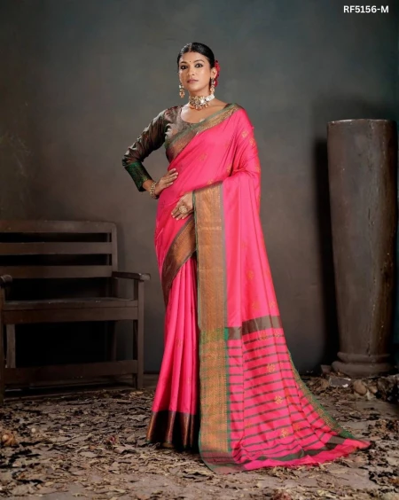 Elegant Banarasi Silk Saree  Premium Traditional Collection!