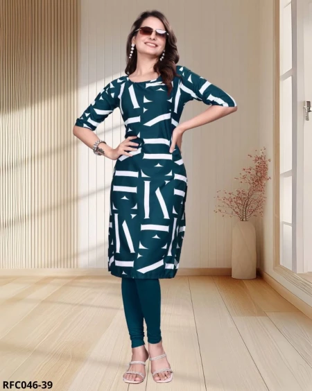 Premium Heavy Crepe Kurti Combo –  40 Designs!