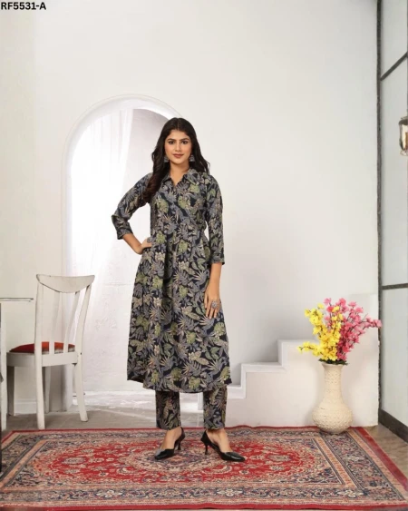 Chanderi  kurti Set with Pocket Comfortable Daily Wear!
