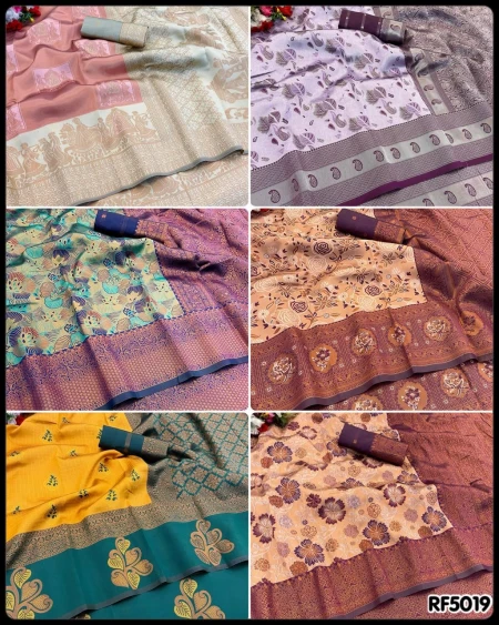 Golden Hour Glam: Rich Kanjivaram Silk Magic!