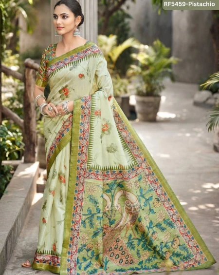 Soft Cotton Printed Comfortable Daily Wear Saree!