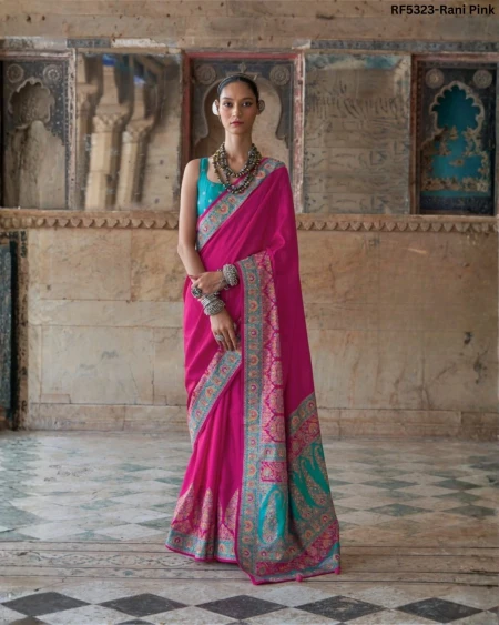 Drape Yourself in Pure Sophistication  P.V Silk Saree!
