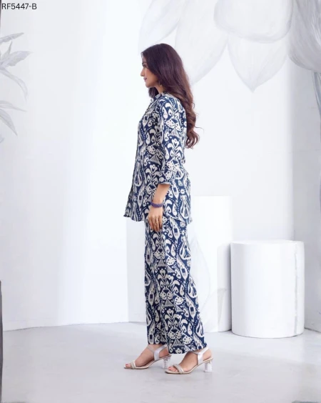 Cotton Printed Co-ord Set Elegant Ethnic Wear!