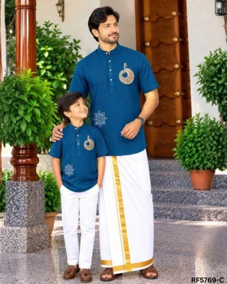 Matching Adult & Kids Printed Jippa Set in Soft Magic Cotton!