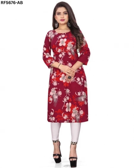 Heavy Crepe Designer Kurti Collection – 50+ Beautiful Designs for Women!