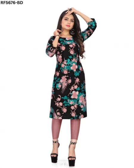 Heavy Crepe Designer Kurti Collection – 50+ Beautiful Designs for Women!