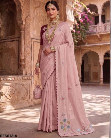 Tana Bana Hand Work Saree with Jalpari Blouse!