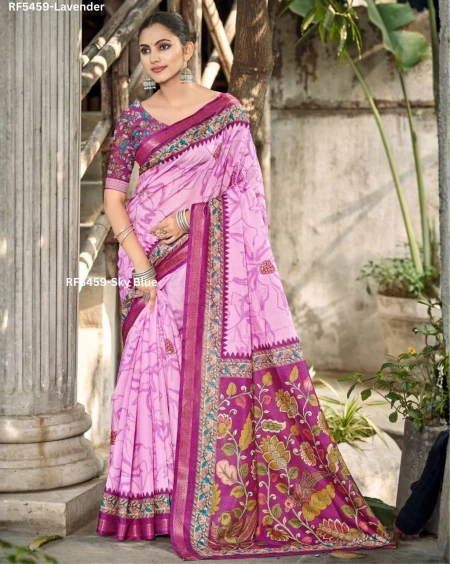Soft Cotton Printed Comfortable Daily Wear Saree!