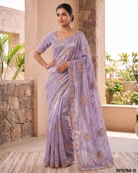 Elegant Soft Space Silk Saree with Beads Work – Premium Festive Wear!