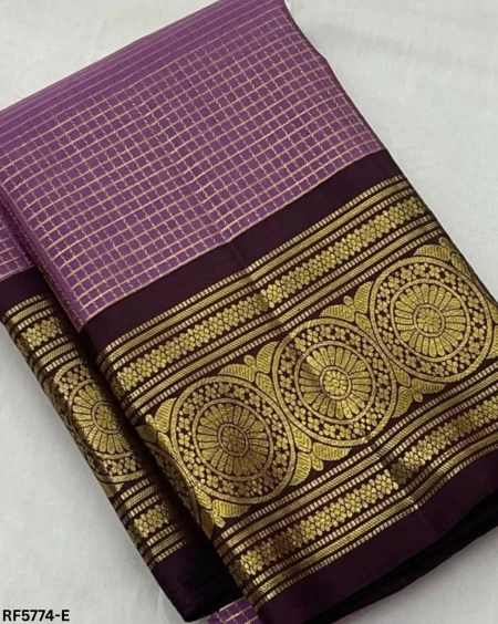 Banarasi Soft Silk Saree with Unstitched Blouse – Elegant Traditional Wear
