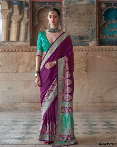 Drape Yourself in Pure Sophistication  P.V Silk Saree!