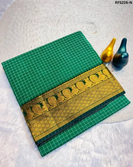 Premium South Cotton Silk Saree-Elegant & Lightweight!