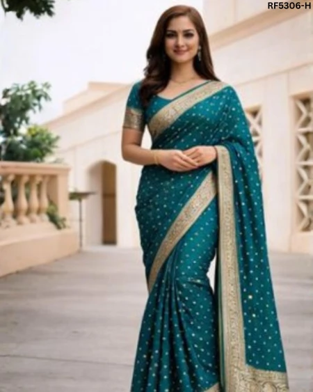 Elegant Pure Viscose Georgette Saree with Jari Weaving Blouse!