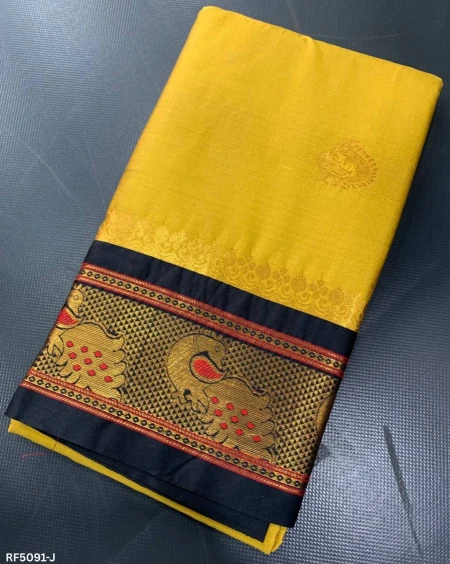 Soft Silk Saree with Paithani Zari Weaving – Elegant Drapes!