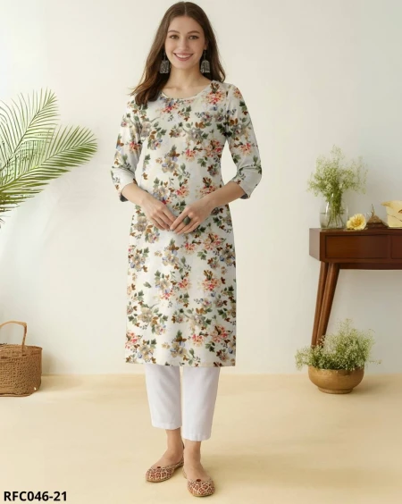 Premium Heavy Crepe Kurti Combo –  40 Designs!
