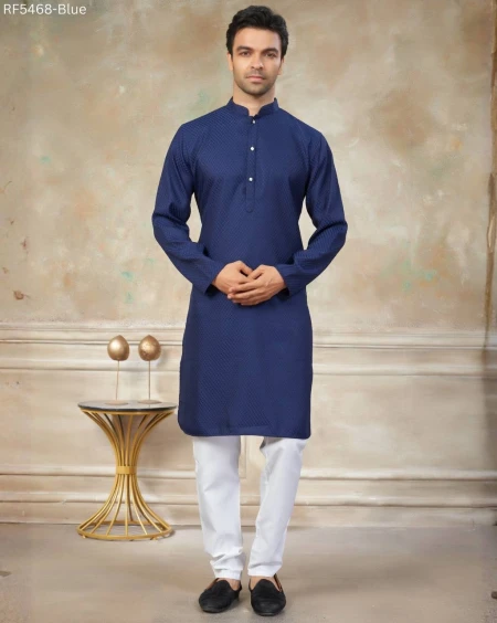 Rayon Cotton Digital Print Kurta Pajama Ethnic Wear!
