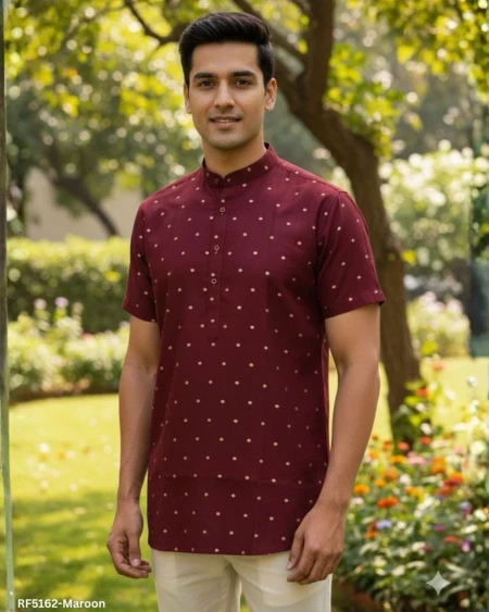 Premium Cotton Silk Butta Shirt – Elegant, Soft & Stylish!