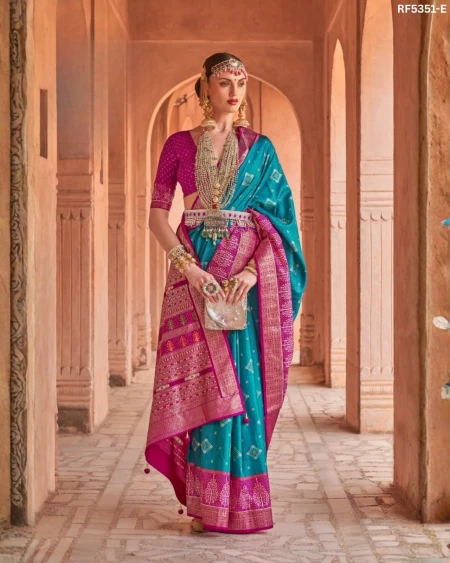 Drape the Joy of Festivals 💖 PV Silk Woven Saree!