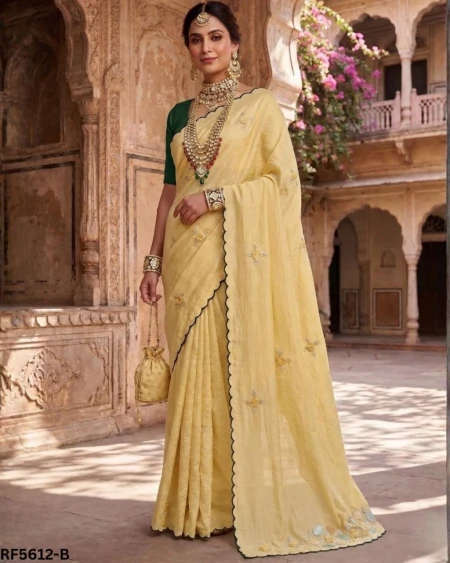 Tana Bana Hand Work Saree with Jalpari Blouse!