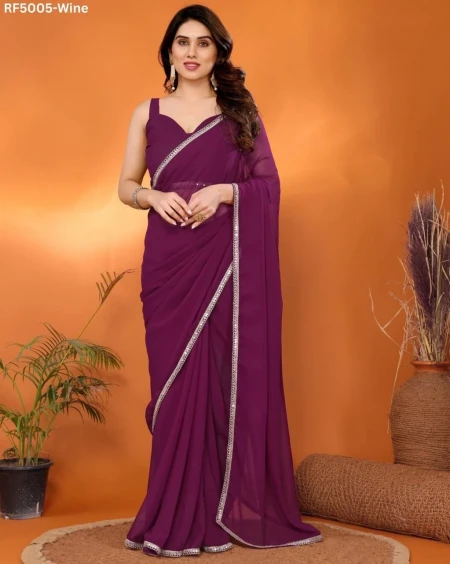 Drape the Sparkle: Real Mirror Work Saree!