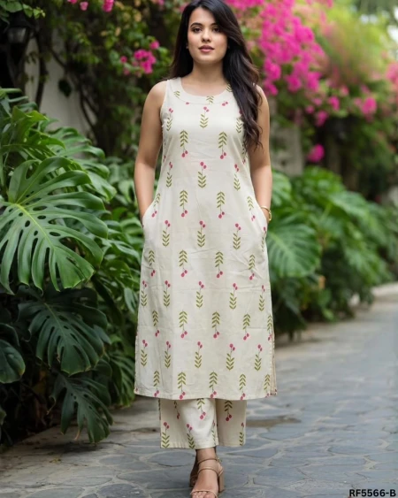 Flex Cotton Printed Kurti Set Daily Wear for Womenr!