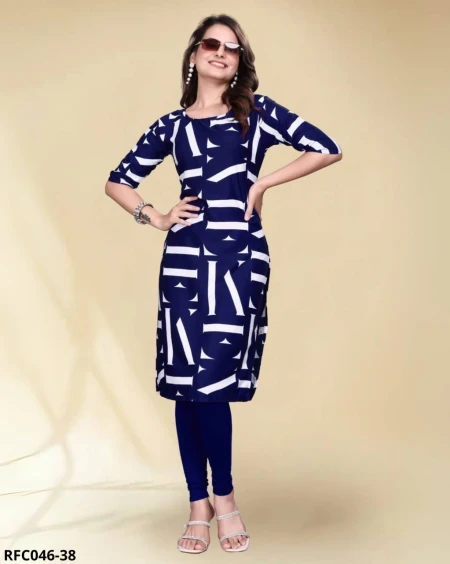 Premium Heavy Crepe Kurti Combo –  40 Designs!