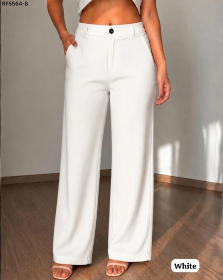 Korean Style High Rise Stretchable Pants Premium Everyday Wear!