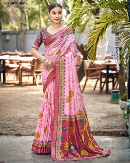 Soft Cotton Printed Comfortable Daily Wear Saree!