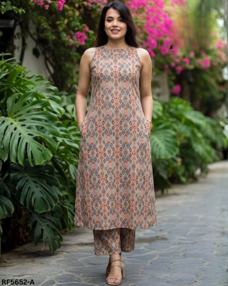 Flex Cotton Printed Co-Ord Set Comfortable Casual & Everyday Wear!