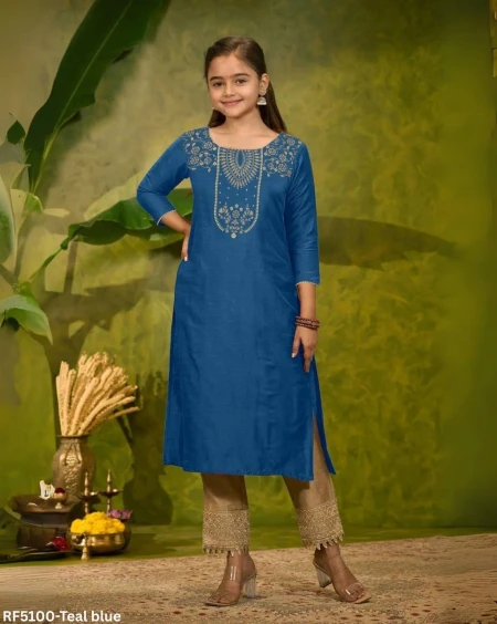 Fashionable Kid’s Kurti in Magic Cotton – Festive Ready!