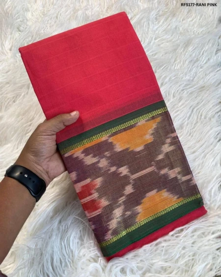 Premium Southa Cotton Silk Saree-Elegant & Lightweight!