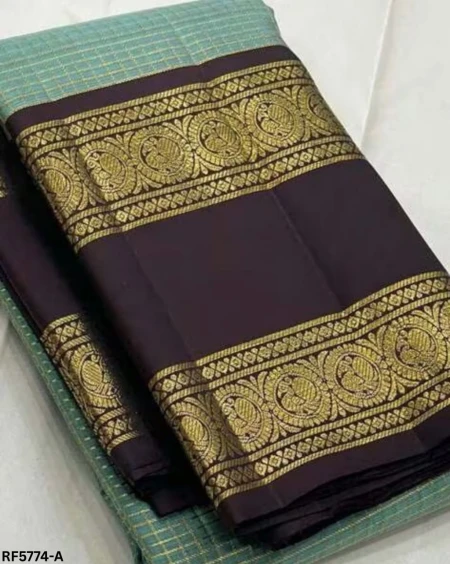 Banarasi Soft Silk Saree with Unstitched Blouse – Elegant Traditional Wear