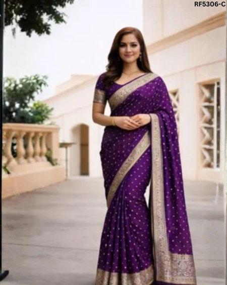 Elegant Pure Viscose Georgette Saree with Jari Weaving Blouse!