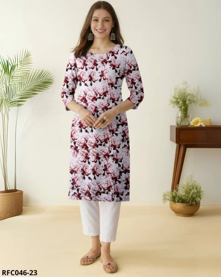 Premium Heavy Crepe Kurti Combo –  40 Designs!