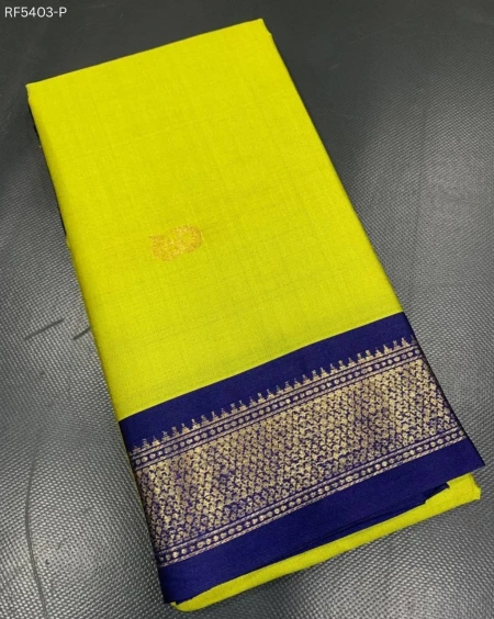 Cotton Silk Saree with Gold Weaving Border Unstitched Blouse Elegant Festive Wear for Women!