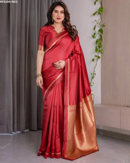 Elegant Pure Banarasi Silk Saree with Zari Weaving!