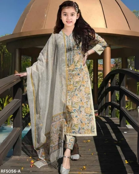 Adorable Elegance  – Magic Cotton Kurti for Kids!