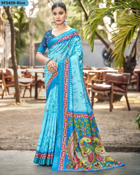 Soft Cotton Printed Comfortable Daily Wear Saree!