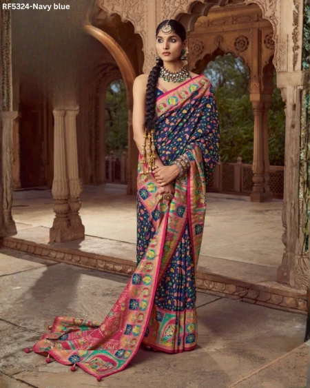 A Saree That Never Goes Out of Style P.V Silk Beauty!