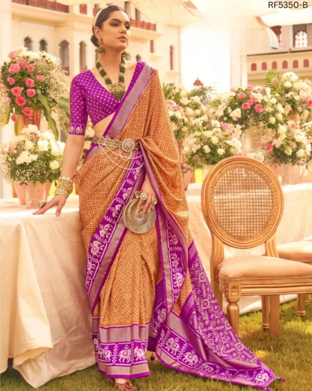 Tradition in Every Thread – PV Silk Woven Saree!