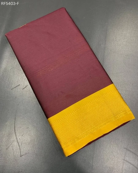 Cotton Silk Saree with Gold Weaving Border Unstitched Blouse Elegant Festive Wear for Women!