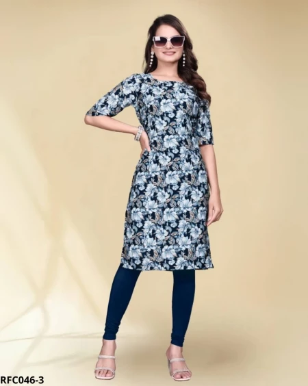 Premium Heavy Crepe Kurti Combo –  40 Designs!