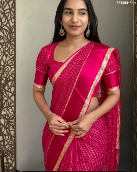 Elegant Pure Viscose Georgette Saree with Jari Weaving Blouse!