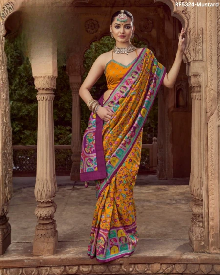 A Saree That Never Goes Out of Style P.V Silk Beauty!