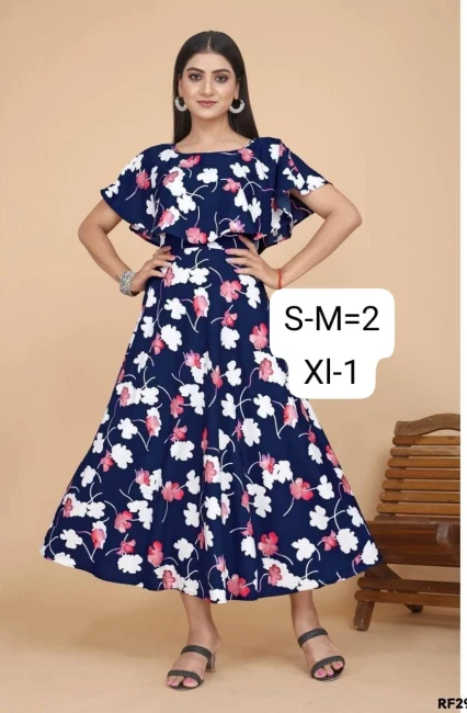 Lightweight Style – Printed Crepe Western Wear 🌺🧥