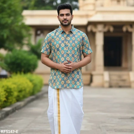 Premium Rubi Cotton Jippa – Elegant Digital Design!